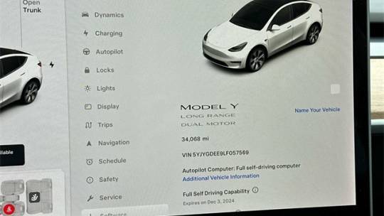 2020 Tesla Model Y 5YJYGDEE9LF057569