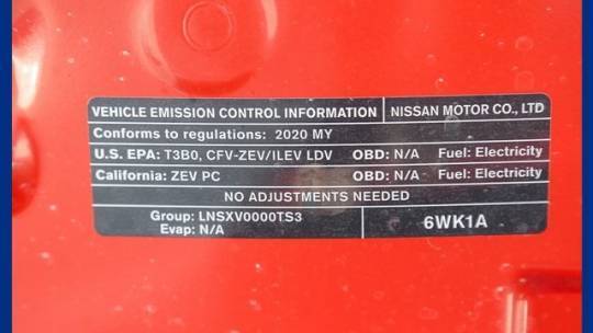 2020 Nissan LEAF 1N4BZ1DP0LC308936