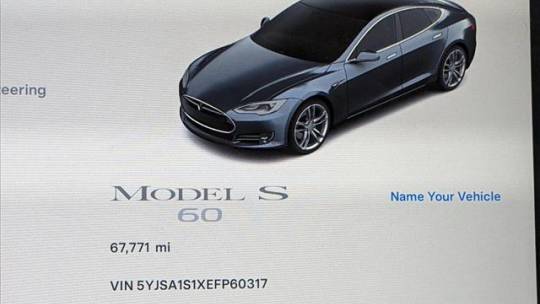 2014 Tesla Model S 5YJSA1S1XEFP60317