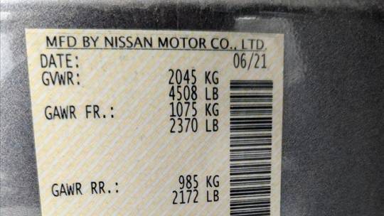 2021 Nissan LEAF 1N4AZ1BV0MC556831