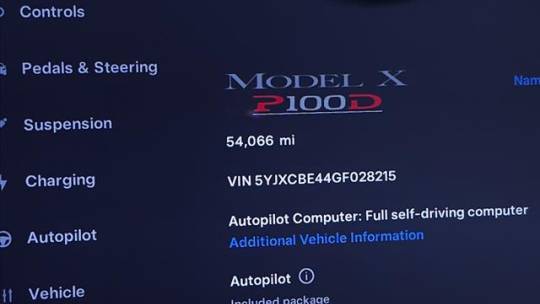 2016 Tesla Model X 5YJXCBE44GF028215