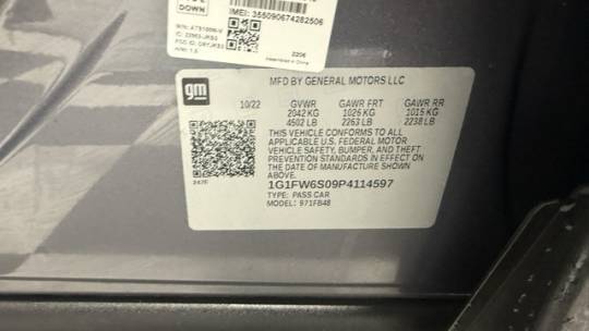 2023 Chevrolet Bolt 1G1FW6S09P4114597