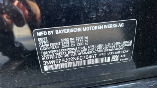 2022 BMW 3 Series 3MW5P9J02N8C76467