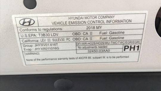 2018 Hyundai IONIQ KMHC65LD8JU069208