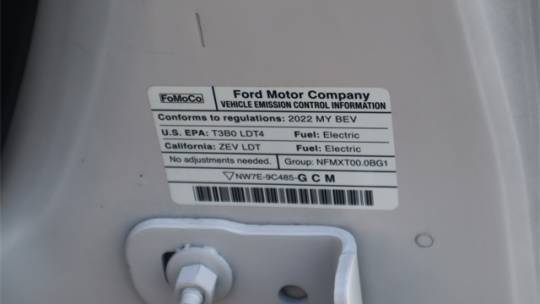 2022 Ford F-150 Lightning 1FTVW1EL5NWG06170