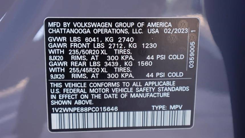 2023 Volkswagen ID.4 1V2WNPE88PC015646