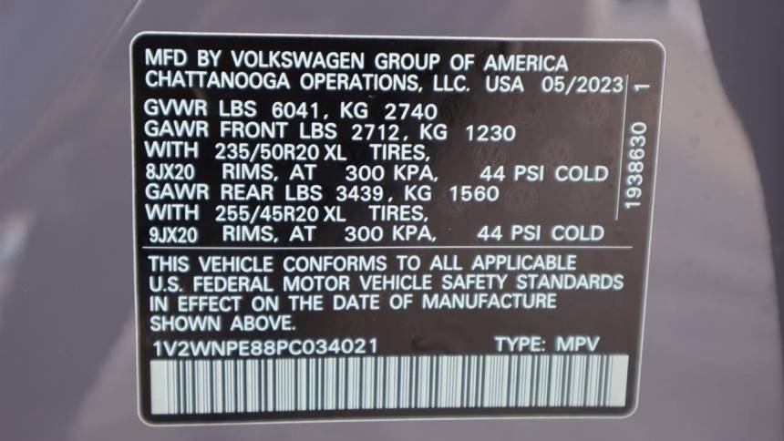 2023 Volkswagen ID.4 1V2WNPE88PC034021