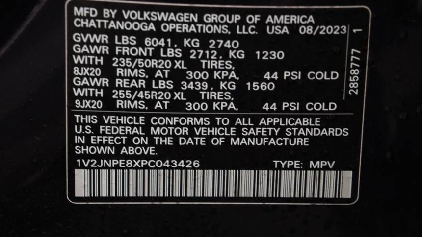 2023 Volkswagen ID.4 1V2JNPE8XPC043426