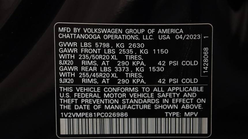 2023 Volkswagen ID.4 1V2VMPE81PC026986