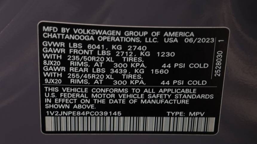 2023 Volkswagen ID.4 1V2JNPE84PC039145