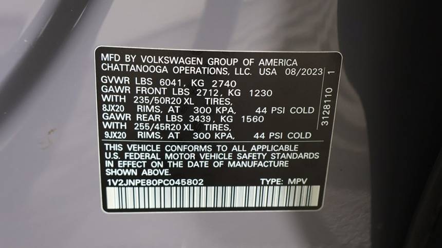 2023 Volkswagen ID.4 1V2JNPE80PC045802