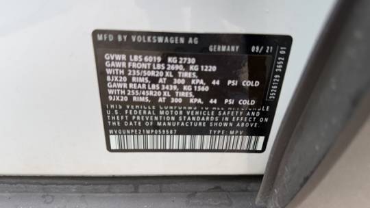 2021 Volkswagen ID.4 WVGUNPE21MP059587