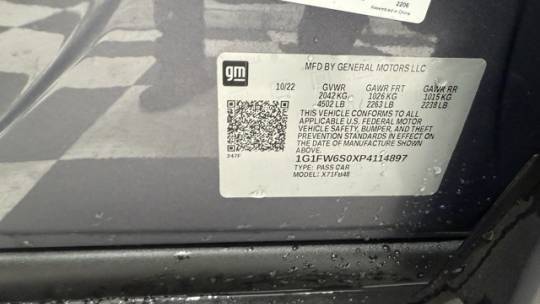 2023 Chevrolet Bolt 1G1FW6S0XP4114897