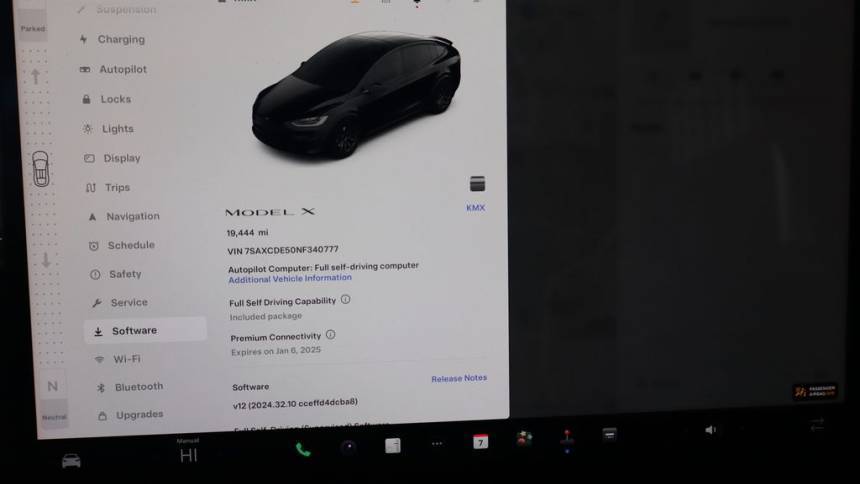 2022 Tesla Model X 7SAXCDE50NF340777