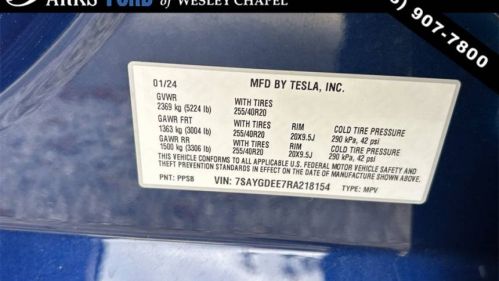 2024 Tesla Model Y 7SAYGDEE7RA218154