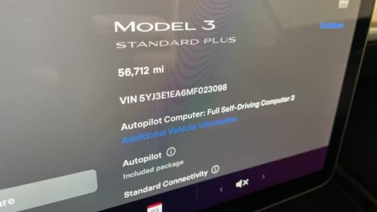 2021 Tesla Model 3 5YJ3E1EA6MF023098