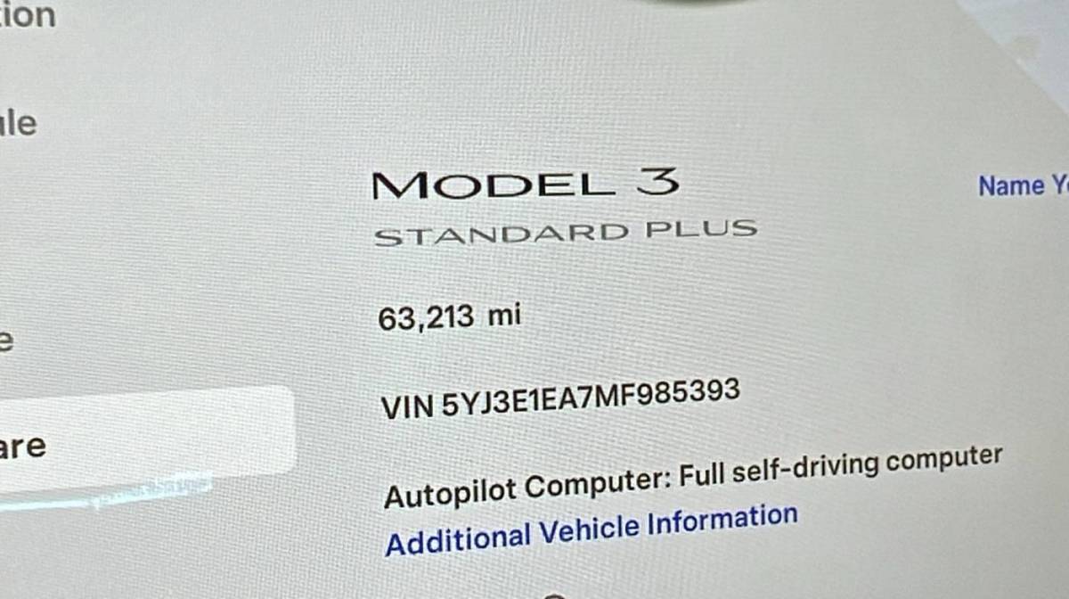 2021 Tesla Model 3 5YJ3E1EA7MF985393