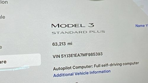 2021 Tesla Model 3 5YJ3E1EA7MF985393