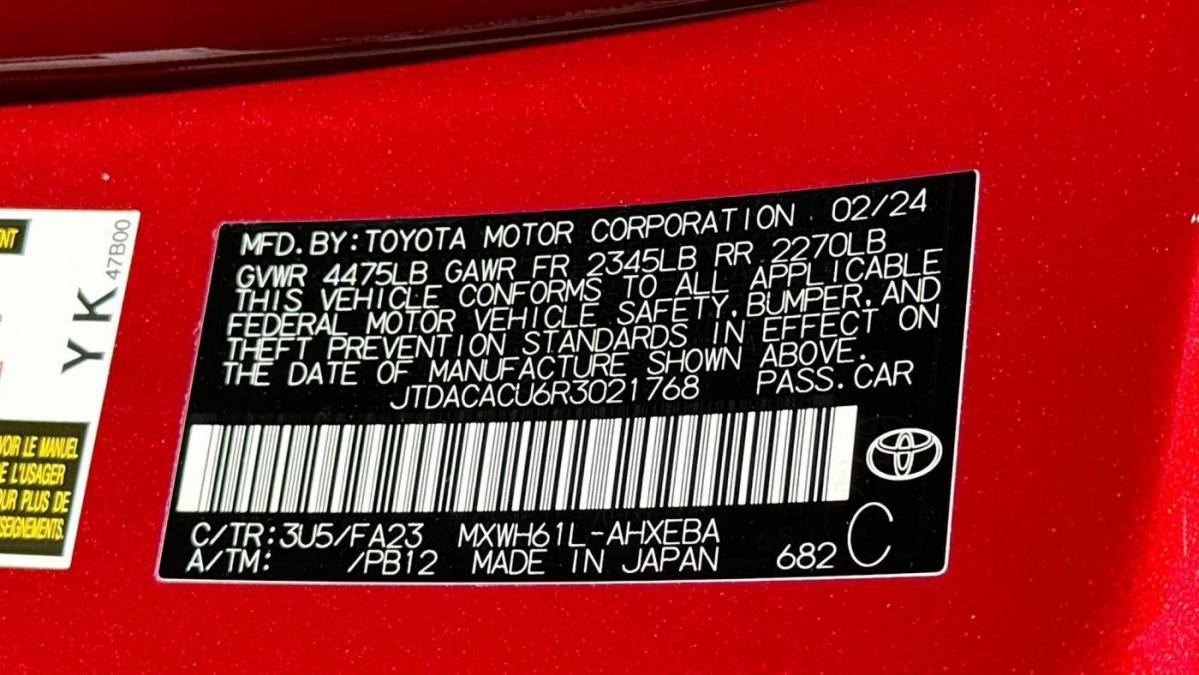 2024 Toyota Prius Prime JTDACACU6R3021768