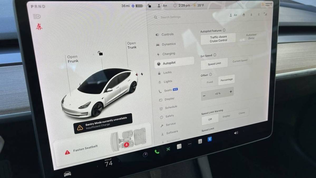 2021 Tesla Model 3 5YJ3E1EA0MF075777