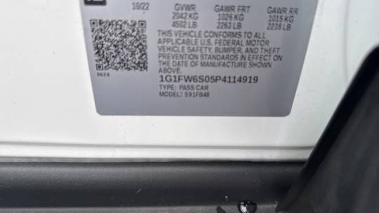 2023 Chevrolet Bolt 1G1FW6S05P4114919