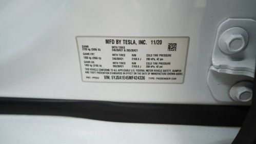 2021 Tesla Model S 5YJSA1E45MF424336