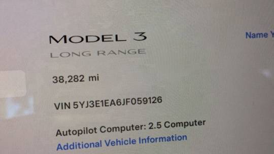 2018 Tesla Model 3 5YJ3E1EA6JF059126