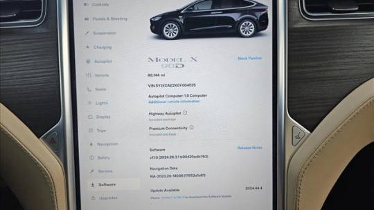 2016 Tesla Model X 5YJXCAE2XGF004025