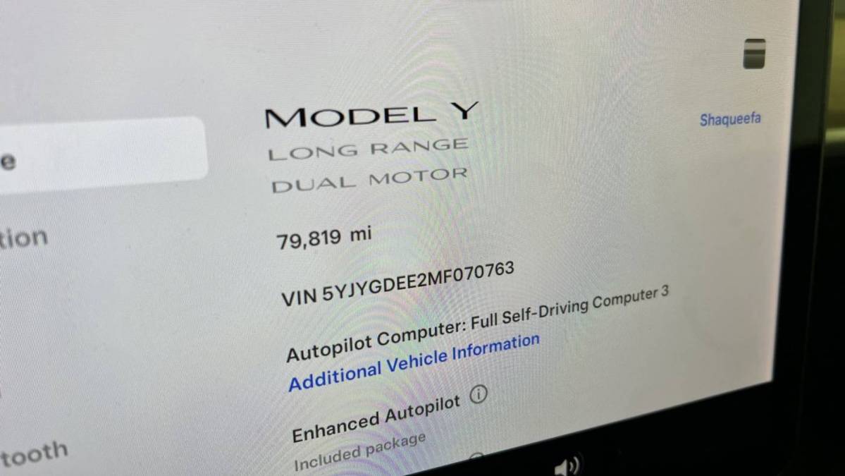 2021 Tesla Model Y 5YJYGDEE2MF070763