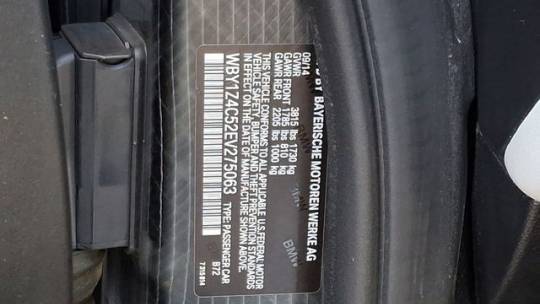 2014 BMW i3 WBY1Z4C52EV275063