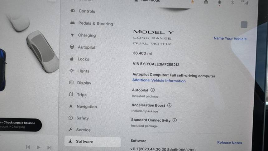 2021 Tesla Model Y 5YJYGAEE3MF285213