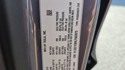 2020 Tesla Model 3 5YJ3E1EB9LF663975