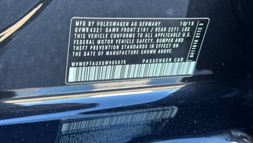 2016 Volkswagen e-Golf WVWKP7AUXGW905075