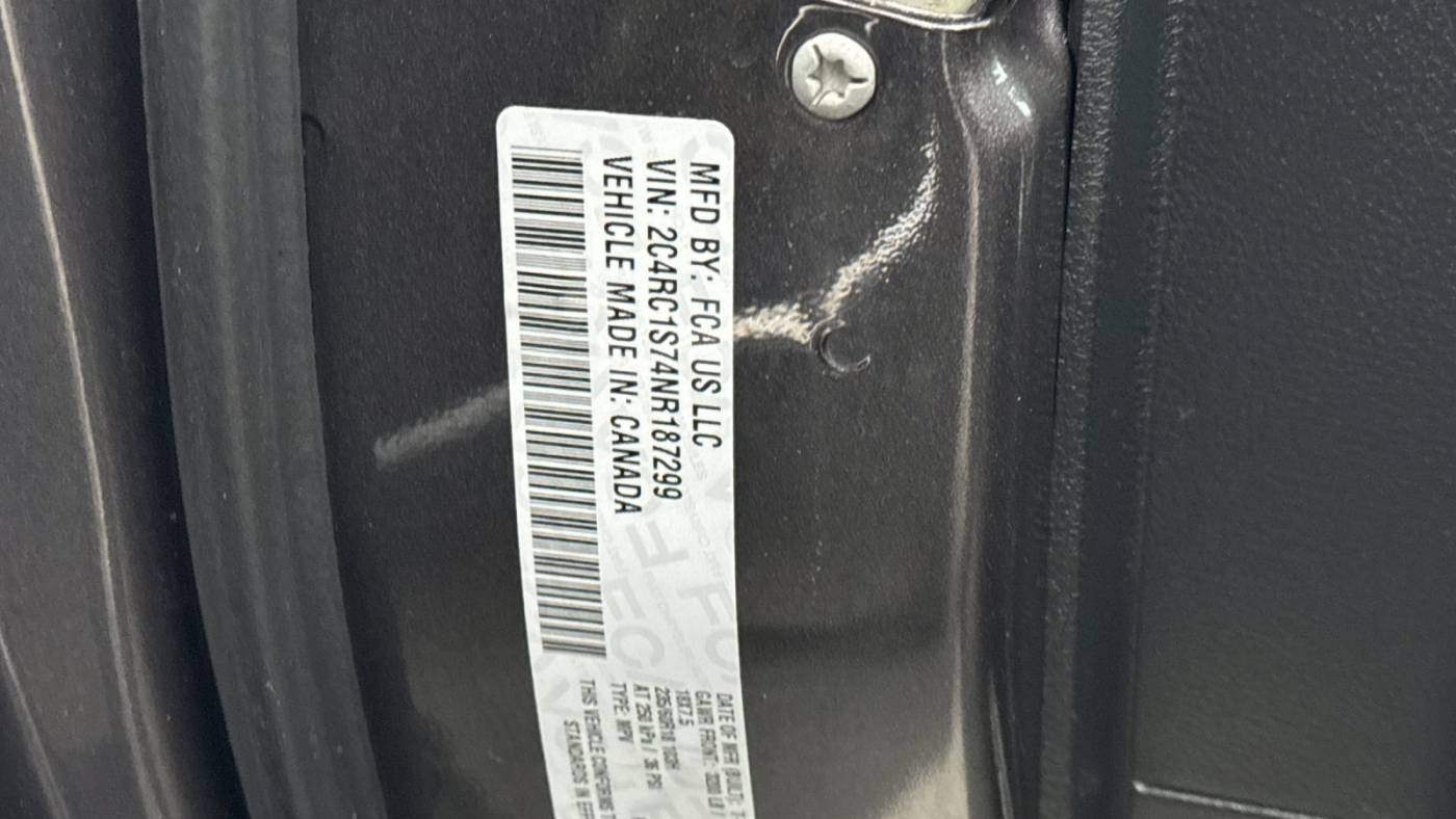 2022 Chrysler Pacifica 2C4RC1S74NR187299
