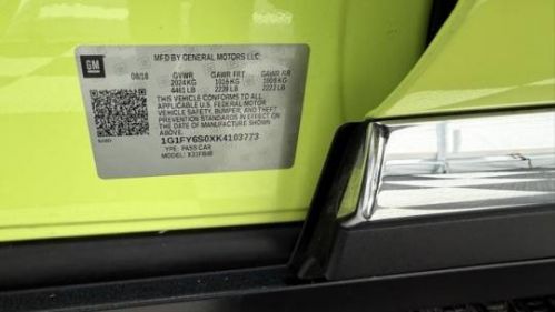 2019 Chevrolet Bolt 1G1FY6S0XK4103773