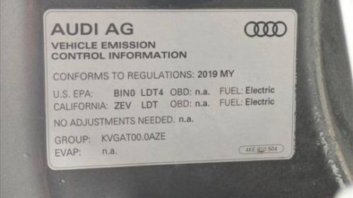 2019 Audi e-tron WA1VAAGE6KB007661