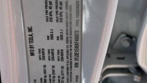 2019 Tesla Model 3 5YJ3E1EA5KF466873