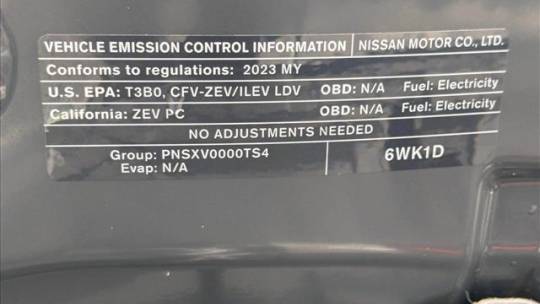 2023 Nissan LEAF 1N4CZ1CV3PC553532