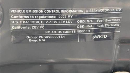2023 Nissan LEAF 1N4CZ1CV3PC553532