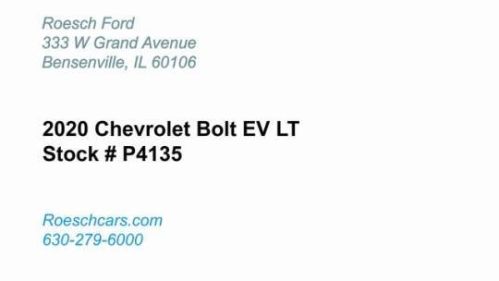 2020 Chevrolet Bolt 1G1FY6S00L4129252
