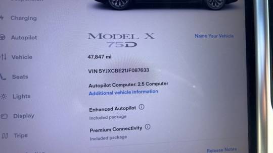 2018 Tesla Model X 5YJXCBE21JF087633