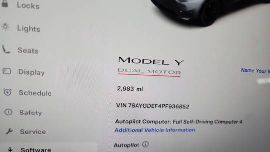 2023 Tesla Model Y 7SAYGDEF4PF936852