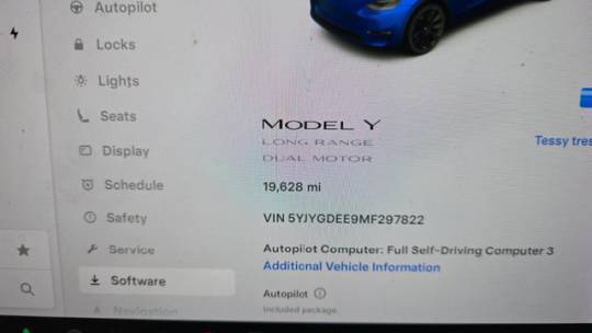 2021 Tesla Model Y 5YJYGDEE9MF297822