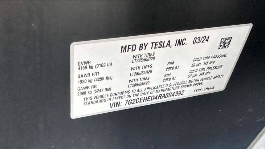 2024 Tesla Cybertruck - Images - 30