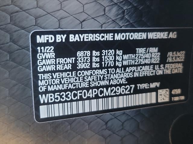 2023 BMW iX WB533CF04PCM29627