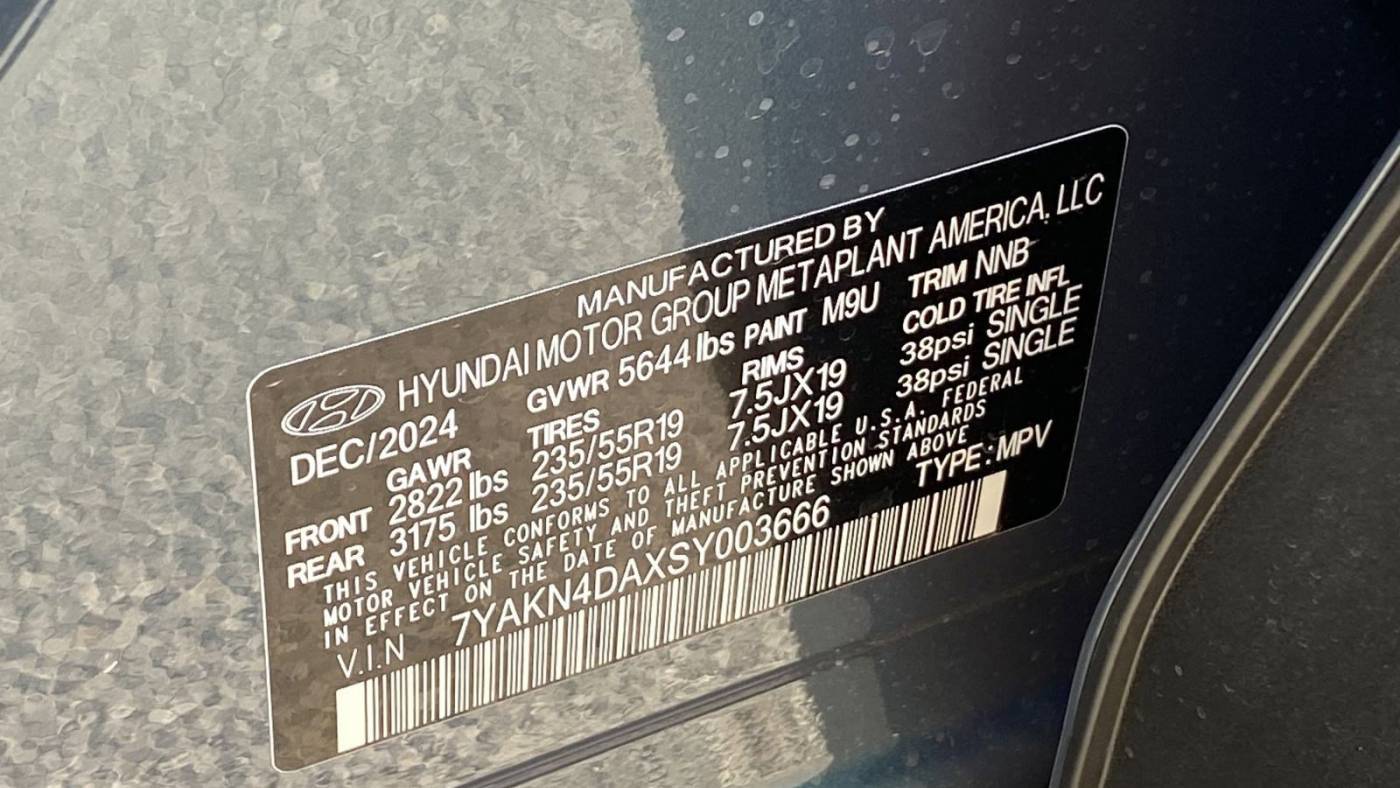 2025 Hyundai IONIQ 5 7YAKN4DAXSY003666