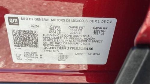 2024 Chevrolet Blazer EV 3GNKDBRJ7RS215456