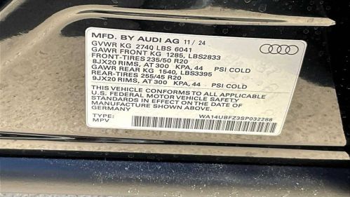 2025 Audi Q4 e-tron WA14UBFZ3SP032288