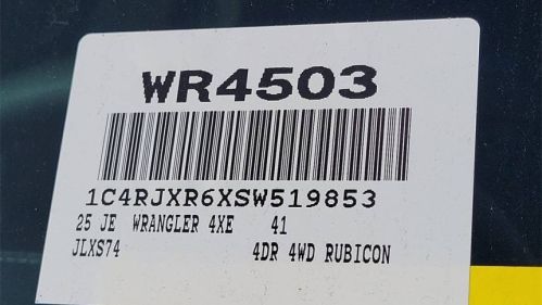 2025 Jeep Wrangler 1C4RJXR6XSW519853