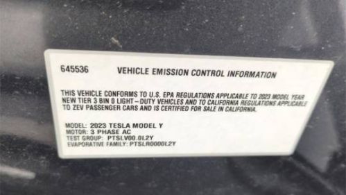 2023 Tesla Model Y 7SAYGDEF7PF645536